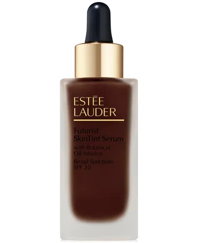 Estée Lauder Futurist Skin Tint Serum Foundation With Glycerin Spf 20 In Brown