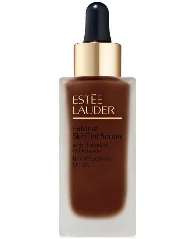 Estée Lauder Futurist Skin Tint Serum Foundation With Glycerin Spf 20 In Brown
