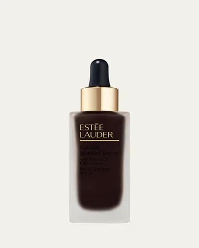 Estée Lauder Futurist Skin Tint Serum Foundation With Glycerin Spf 26 In Black