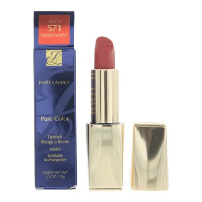 Estée Lauder Estee Lauder Ladies Pure Color Matte Lipstick 0.12 oz 571 Independent Makeup 887167618343