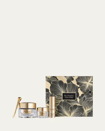 Estée Lauder Limited Edition Re-nutriv Revitalize & Refresh Eyes Ritual Skincare Set In White