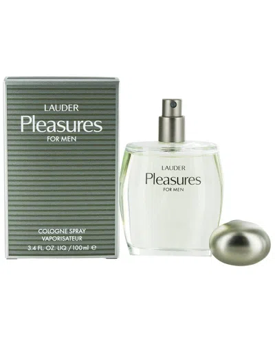 Estée Lauder Men's 3.4oz Pleasures Cologne Spray In Transparent