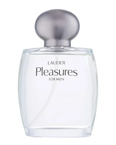 Estée Lauder Men's 3.4oz Pleasures Edc In White