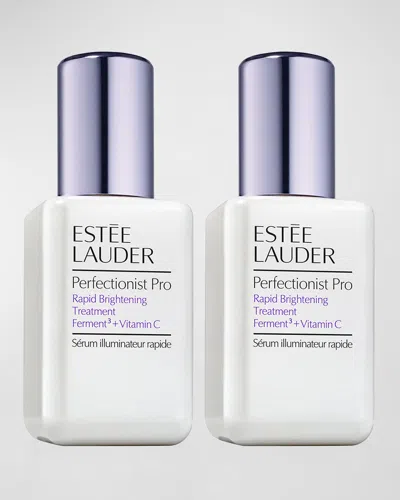 Estée Lauder Perfectionist Pro Rapid Brightening Serum Duo, 2 X 1.7 Oz. In White