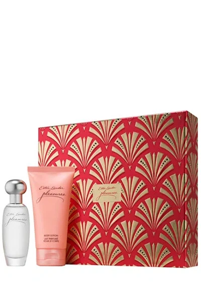 Estée Lauder Pleasures Eau De Parfum 2-piece Gift Set In White