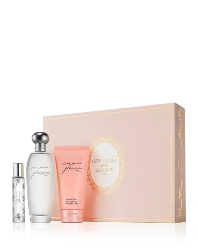 Estée Lauder Pleasures Eau De Parfum Savor The Moment Gift Set In No Color