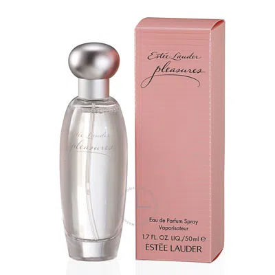 Estée Lauder Pleasures/estee Lauder Edp Spray 1.7 oz (w) In Pink/purple/green/white/black