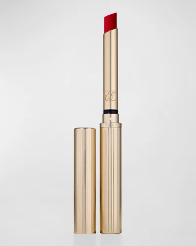 Estée Lauder Pure Color Explicit Silk Matte Lipstick In Heartbeat (a Rich Pure Red With Neutral 