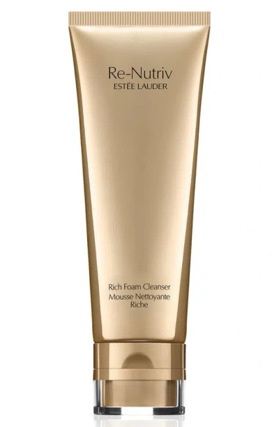 Estée Lauder Re-nutriv Rich Foam Cleanser In White