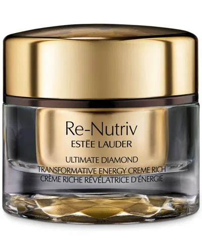 Estée Lauder Re-nutriv Ultimate Diamond Moisturizer Transformative Energy Creme Rich, 1.7 Oz. In No Color