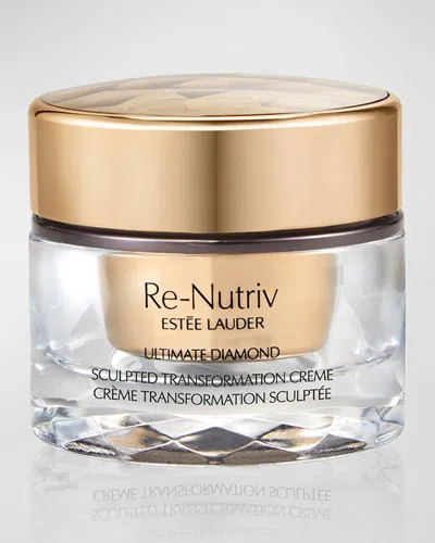 Estée Lauder Re-nutriv Ultimate Diamond Sculpted Transformation Creme Moisturizer In White