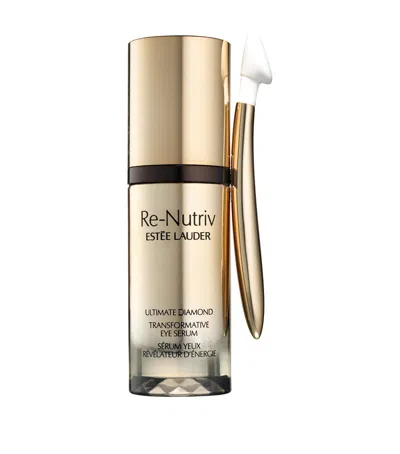 Estée Lauder Re-nutriv Ultimate Diamond Transformative Brilliance Eye Serum In White