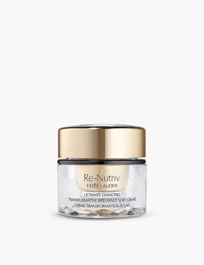 Estée Lauder Re-nutriv Ultimate Diamond Transformative Brilliance Soft Crème 50ml In White