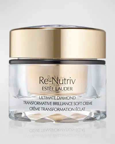 Estée Lauder Re-nutriv Ultimate Diamond Transformative Brilliance Soft Creme Moisturizer, 1.7 Oz. In White