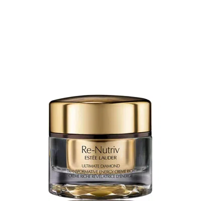 Estée Lauder Re-nutriv Ultimate Diamond Transformative Energy Crème Rich 50ml In White
