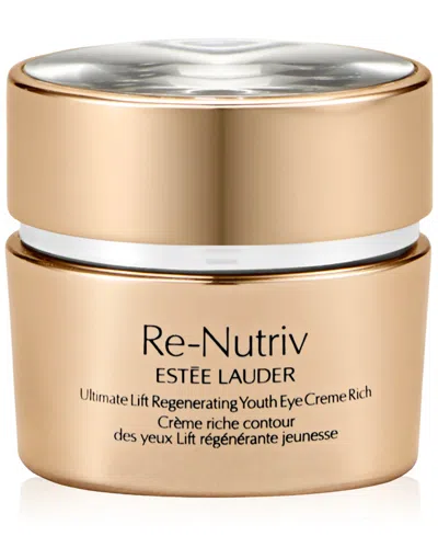 ESTÉE LAUDER RE-NUTRIV ULTIMATE LIFT REGENERATING YOUTH ANTI-AGING RICH EYE CREAM, 0.5 OZ.
