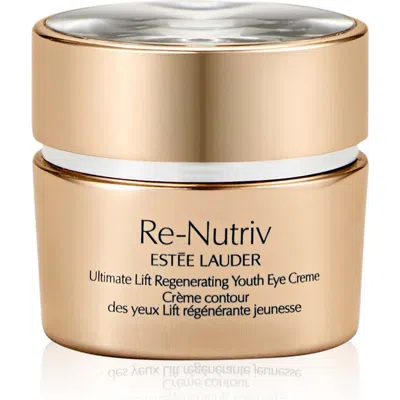 Estée Lauder Re-nutriv Ultimate Lift Regenerating Youth Eye Cream In Transparent