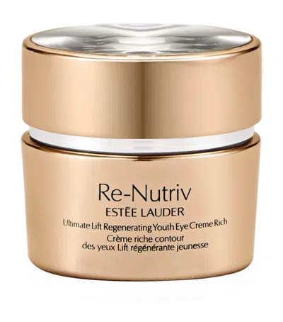 Estée Lauder Re-nutriv Ultimate Lift Regenerating Youth Eye Creme Rich In White