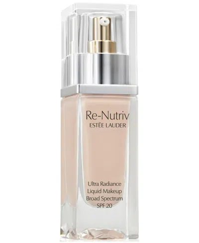 Estée Lauder Re-nutriv Ultra Radiance Liquid Foundation Spf 20 In 1c0 Cool Porcelain