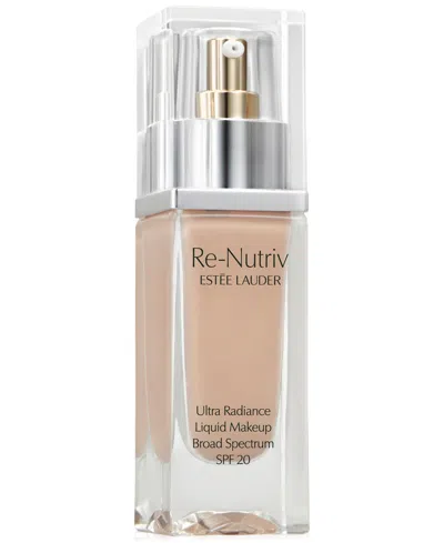 Estée Lauder Re-nutriv Ultra Radiance Liquid Foundation Spf 20 In 3c0 Cool Crã¨me