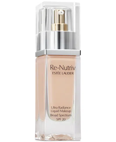 Estée Lauder Re-nutriv Ultra Radiance Liquid Foundation Spf 20 In Neutral
