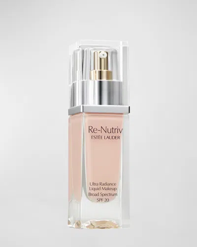 Estée Lauder Re-nutriv Ultra Radiance Liquid Foundation Spf 20 In 1c1 Cool Bone