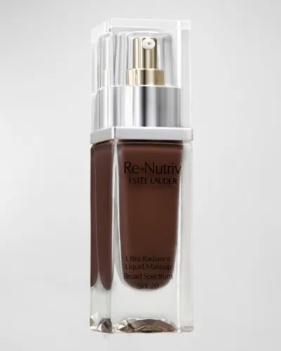 Estée Lauder Re-nutriv Ultra Radiance Liquid Foundation Spf 20 In Deep Amber