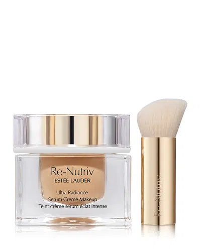 Estée Lauder Re Nutriv Ultra Radiance Serum Creme Makeup In Sand