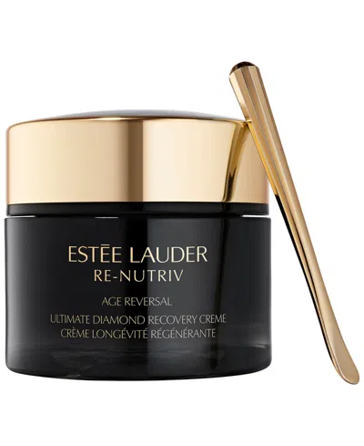 Estée Lauder Re-nutriv Age Reversal Ultimate Diamond Recovery Moisturizer, 1.7 Oz. In Black