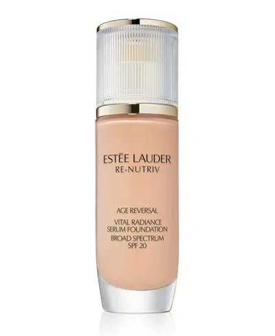 Estée Lauder Re-nutriv Age Reversal Vital Radiance Serum Foundation Spf 20, 1 Oz. In 212c0 Cool