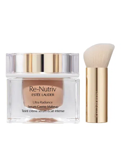 Estée Lauder Re-nutriv Ultra Radiance Serum Creme Makeup In Pebble