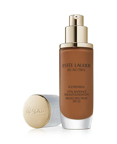 Estée Lauder Renutriv Vital Radiance Serum Foundation Spf 20 In Brown