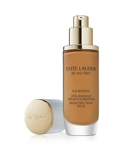 Estée Lauder Renutriv Vital Radiance Serum Foundation Spf 20 In Transparent