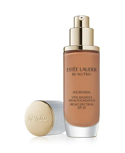 Estée Lauder Renutriv Vital Radiance Serum Foundation Spf 20 In Transparent
