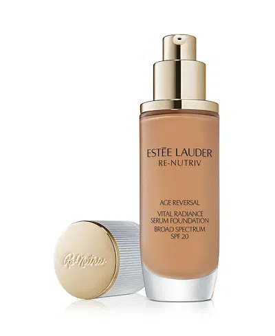 Estée Lauder Renutriv Vital Radiance Serum Foundation Spf 20 In Transparent