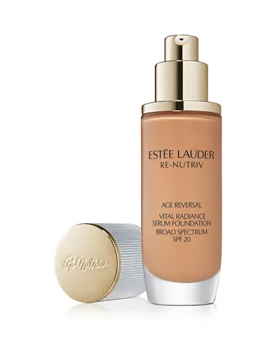 Estée Lauder Renutriv Vital Radiance Serum Foundation Spf 20 In Transparent