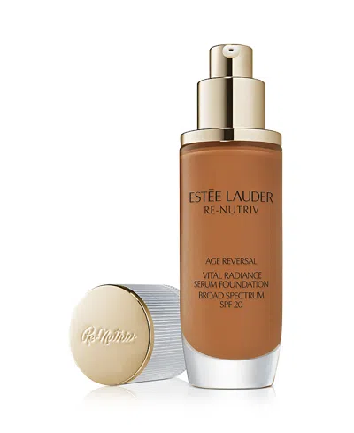 Estée Lauder Renutriv Vital Radiance Serum Foundation Spf 20 In Transparent