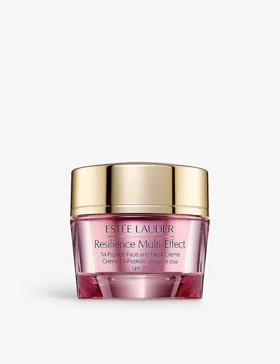 Estée Lauder Estee Lauder Resilience Multi-effect Tri-peptide Dry Skin Moisturiser Spf 15 In N/a