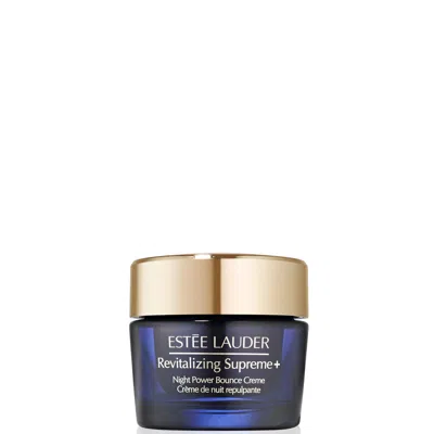 Estée Lauder Revitalising Supreme+ Night Power Bounce Crème Moisturiser 75ml In White