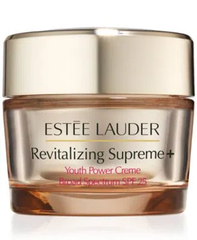 Estée Lauder Revitalizing Supreme Cream Moisturizer With Hyaluronic Acid Peptides Spf 25 In No Color