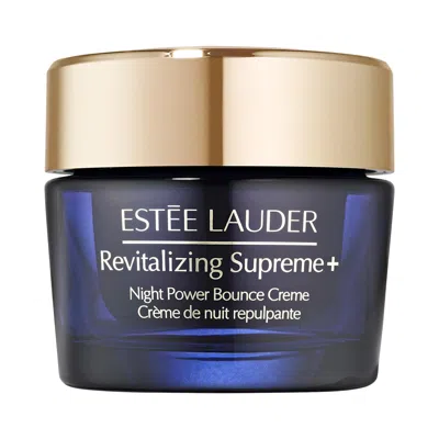 ESTÉE LAUDER REVITALIZING SUPREME+ MOISTURIZER NIGHT POWER BOUNCE CREME WITH VITAMIN E 1.7 OZ / 50 ML