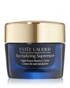 Estée Lauder Revitalizing Supreme+ Moisturizer Night Power Bounce Creme With Vitamin E 1.7 oz / 50 ml In White