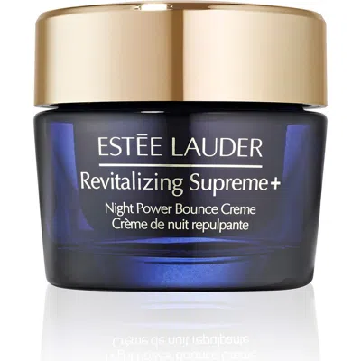 ESTÉE LAUDER ESTÉE LAUDER REVITALIZING SUPREME+ NIGHT POWER BOUNCE CREAM MOISTURIZER WITH PEPTIDES