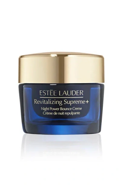 Estée Lauder Revitalizing Supreme+ Night Power Bounce Creme In Transparent