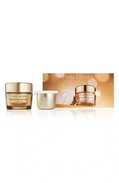 ESTÉE LAUDER ESTÉE LAUDER REVITALIZING SUPREME+ YOUTH POWER CREME DOUBLE YOUR GLOW REFILL SET (LIMITED EDITION) $