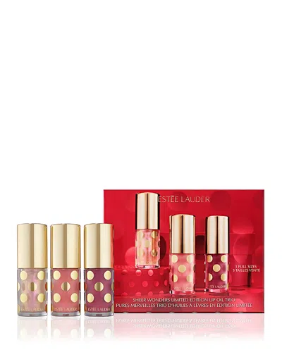 Estée Lauder Sheer Wonders Limited Edition Lip Oil Trio