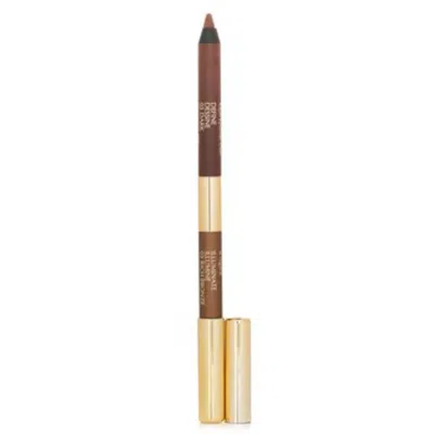Estée Lauder Estee Lauder Smoke And Brighten Kajal Eyeliner Duo 0.02 oz # Dark Chocolate / Rich Bronze Makeup 887 In Brown