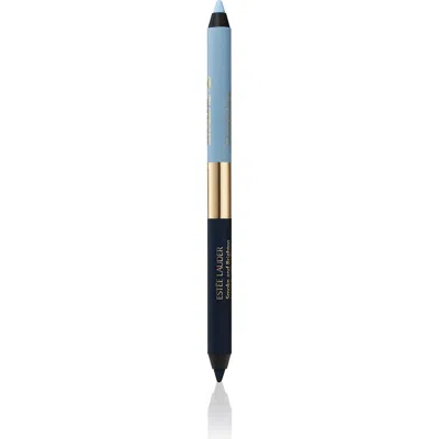 Estée Lauder Smoke & Brighten Long-lasting Waterproof Kajal Eyeliner Duo In Marine/sky Blue