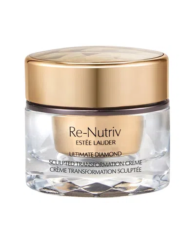 Estée Lauder Re-nutriv Ultimate Diamond Sculpted Transformation Creme Moisturizer 0.5 Oz. In Transparent