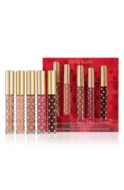 ESTÉE LAUDER ESTÉE LAUDER UNWRAP THE MOMENT LIP GLOSS SET $125 VALUE